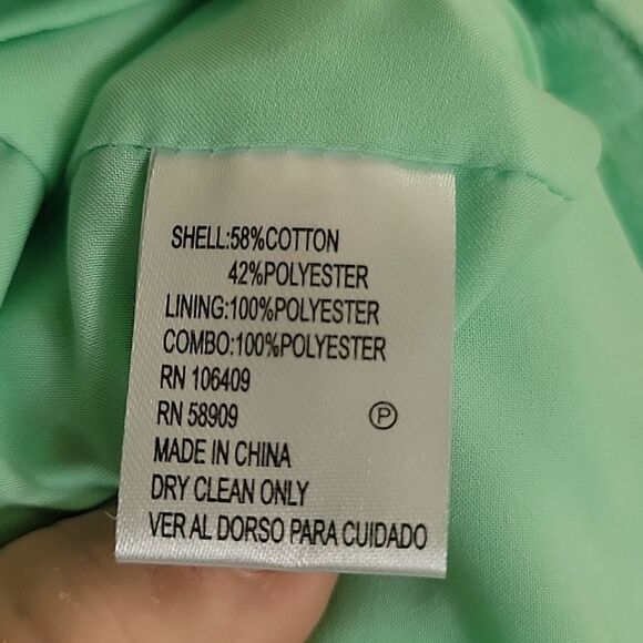 NWOT Antonio Melani GORGEOUS Lace Midi Dress in mint Green - Picture 7 of 16